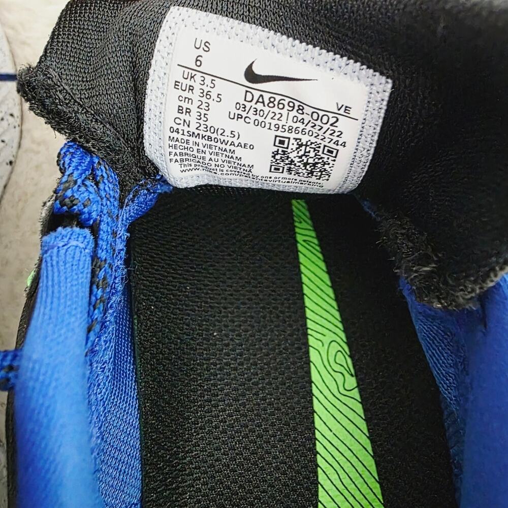 Nike Pegasus Trail 3 Women's Running Shoes Black Blue Pink React Sneakers 6 - Picture 8 of 13